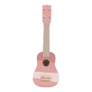 Little Dutch Gitara drevená Pink