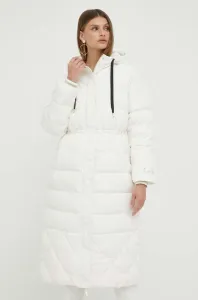 Páperová bunda Liu Jo dámska, béžová farba, zimná #8746532