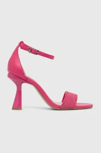 Sandále Liu Jo LISA 12 ružová farba, SA3119EX083S1692