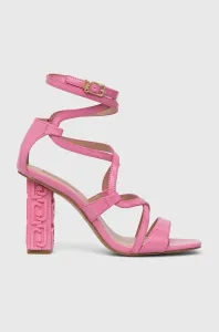 Sandále Liu Jo SERENA 05 ružová farba, SA3111EX00400021