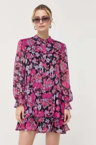 Šaty Liu Jo ružová farba, mini, áčkový strih
