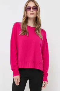 Vlnený sveter Liu Jo dámsky, ružová farba