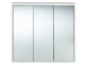 LIVARNO home Zrkadlová skrinka, 65 x 60 x 17 cm, biela