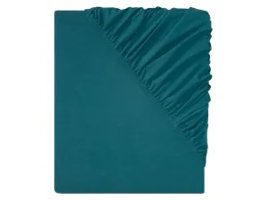 LIVARNO home Napínacia džersejová plachta, 140 – 160 x 200 cm (modrá) #4010163