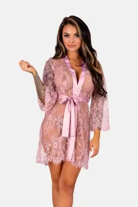 Dámske oblečenie LivCo Corsetti Fashion LivCo_Corsetti_Fashion_Housecoat_Sheer_Pink #7394031