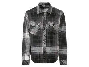 LIVERGY® Pánska košeľová bunda (L (52/54), čierna)