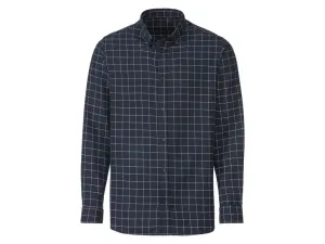 LIVERGY® Pánska košeľa (XL (43/44), navy modrá) #7917723