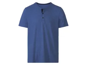 LIVERGY® Pánske pyžamové tričko (M (48/50), modrá)