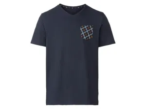LIVERGY® Pánske pyžamové tričko (M (48/50), námornícka modrá) #7204510