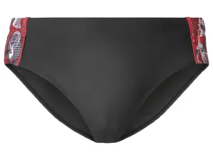 LIVERGY® Pánske plavky (S, čierna/červená)