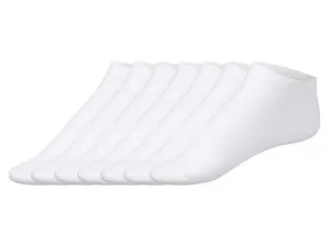 LIVERGY® Pánske ponožky, 7 párov (39/42, biela)