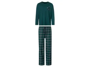 LIVERGY® Pánske pyžamo (L (52/54), zelená)