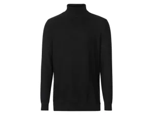 LIVERGY® Pánsky pulóver (M (48/50), čierna) #8391926