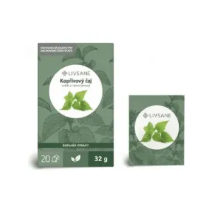 LIVSANE Žihľavový čaj bylinný čaj 20x1,6 g (32 g)