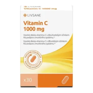 LIVSANE Vitamín C 1000 mg Depot tbl s postupným uvoľňovaním 1x30 ks