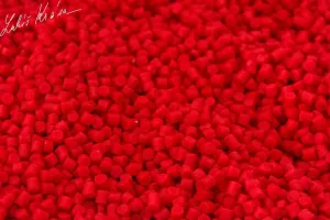 Lk baits pelety fluoro wild strawberry - 1 kg 4 mm