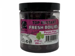 Lk baits boilie fresh toprestart 18 mm 250 ml-purple plum