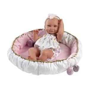 Llorens 73806 New Born Dievčatko – realistická bábika bábätko s celovinylovým telom – 40 cm