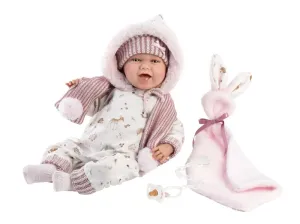 LLORENS - 74030 NEW BORN - realistická bábika bábätko so zvukmi a mäkkým látkovým telom - 42