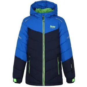 Loap FUGAS Detská lyžiarska bunda, tmavo modrá, veľkosť