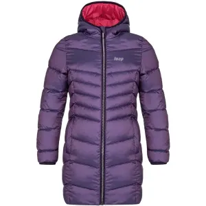 Loap IDUZIE Dievčenský zimný kabát, fialová, veľkosť #475753