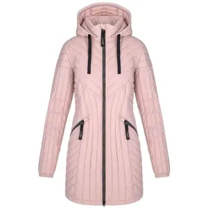 Loap JEKUNA Dámsky kabát, ružová, veľkosť #421246