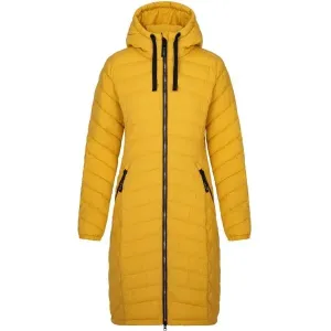 Loap JERUNA Dámsky kabát, žltá, veľkosť #8435975