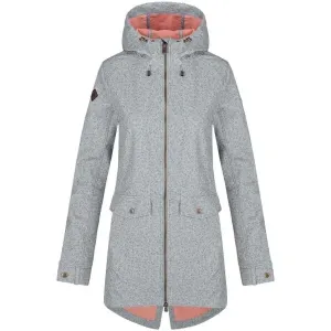 Loap LAWINA Dámsky softshellový kabát, sivá, veľkosť