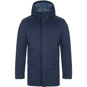 Loap NAKIO Pánsky zimný kabát, tmavo modrá, veľkosť S