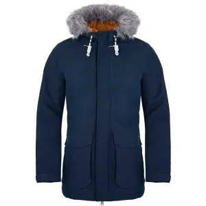 Loap NARVIC Pánsky zimný kabát, modrá, veľkosť S