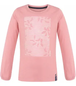 LOAP Bilanka Dievčenské tričko s dlhým rukávom CLK2278 Ružová 158-164