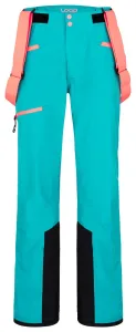 Loap FALCA Dámske lyžiarske nohavice, zelená, veľkosť #8166358
