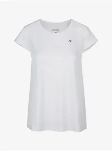 Tričká s krátkym rukávom pre ženy LOAP - biela #684184