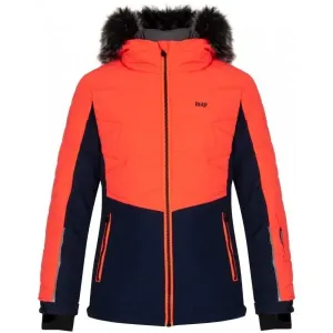Loap OKUMA Detská lyžiarska bunda, oranžová, veľkosť #4906728