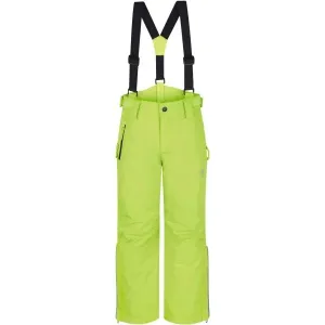 Loap CUBIS Detské lyžiarske nohavice, svetlo zelená, veľkosť
