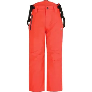 Loap CUWAS Detské lyžiarske nohavice, oranžová, veľkosť #462976