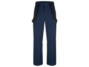Loap FLOCKY Pánske lyžiarske nohavice, tmavo modrá, veľkosť M