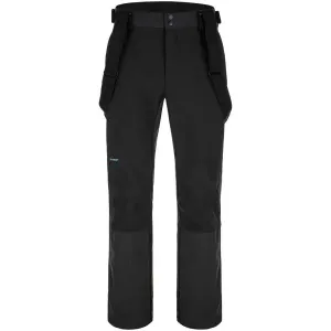 Loap LUPNAR Pánske lyžiarske nohavice, čierna, veľkosť