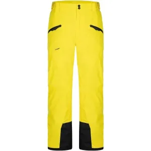 Loap ORRY Pánske lyžiarske nohavice, žltá, veľkosť L
