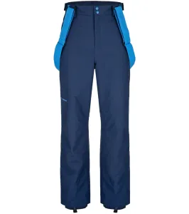 Loap LAWIKO Pánske lyžiarske nohavice, tmavo modrá, veľkosť L