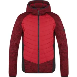 Loap GAEDAR Pánsky sveter, červená, veľkosť #432542