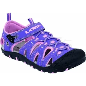 Loap BAM BAM - Detské sandále, fialová, veľkosť 33