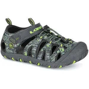 Loap BAM Detské sandále, tmavo sivá, veľkosť #431899