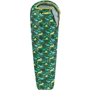 Loap BASE DINOS Detský spací vak, zelená, veľkosť #6516457