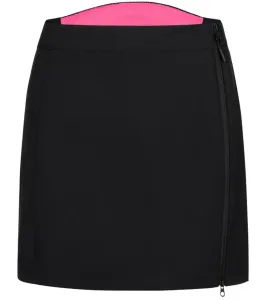 LOAP Urkiss Dámska zateplená sukňa SFW2233 čierna-ružová S