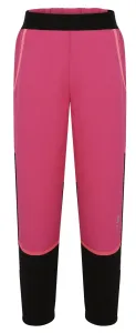 Loap URAFNEX Detské softshellové nohavice, ružová, veľkosť