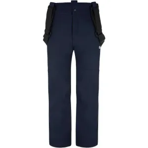 Loap LOCON Detské softshellové nohavice, tmavo modrá, veľkosť 112-116