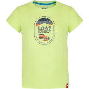 Loap BAMSY Chlapčenské tričko, svetlo zelená, veľkosť 158-164