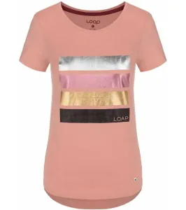 Loap BANDA Dámske tričko, ružová, veľkosť #451412