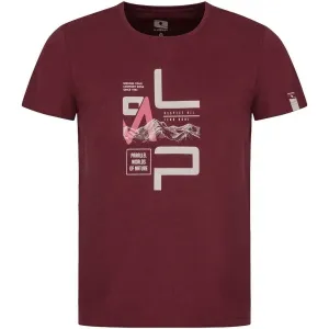 Loap BENETO Pánske tričko, vínová, veľkosť #5653669